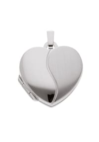 Adelia's - Damen Silber Schmuck 925 Silber Medaillon Anhänger - silber