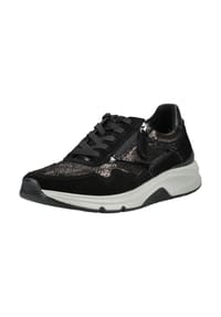 Gabor® - Veloursleder Sneaker - Antracite