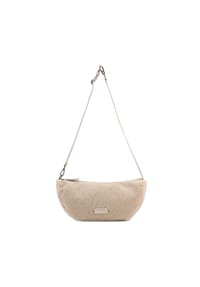 FREDsBRUDER Furry Friend - Furry Friend Umhängetasche Leder 45 cm - cream