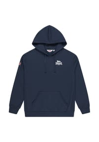 LONSDALE™ - Herren Kapuzensweatshirt normale Passform STRATFORD - Dark Navy/Ecru