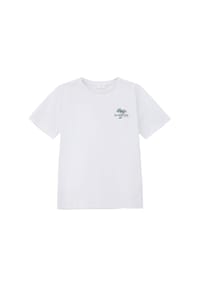 s.Oliver - T-Shirt, Baumwolle, für Kinder - 0100  WHITE