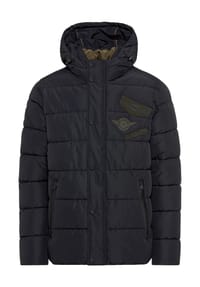 GLOBETROTTER - Steppjacke, Kapuze, für Herren - 290  BLACK
