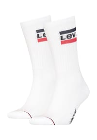 Levi's® - Socken, 2er-Pack, Logo-Design, für Herren - *208  MID GREY / B