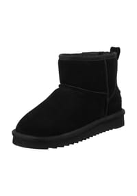 MUSTANG® - Leder Stiefelette - Schwarz