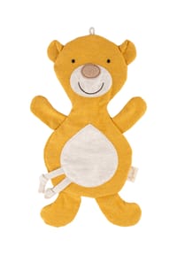 sigikid® - Knistertuch Bär Knistertücher ,  für Babys und Kleinkinder - gelb