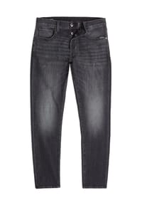 G-STAR RAW - Jeanshose, Used-Waschung, Slim Fit, für Herren - C239 FADED BLACK