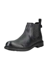 Jeep® - Leder/Textil Stiefelette - Dunkelbraun