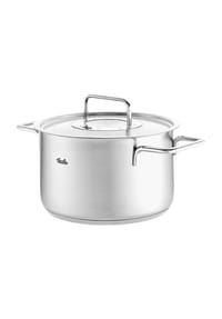 Fissler Kochtopf, Metalldeckel - PURE - EDELSTAHL / SILBER