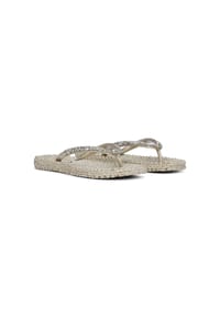 ILSE JACOBSEN - Zehentrenner, Strass, für Damen - 120 CREAM