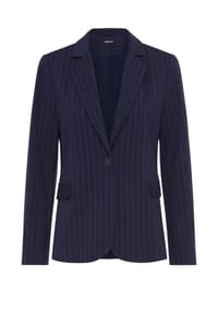 olsen - Jacke mit Streifen und Revers - Ink Blue