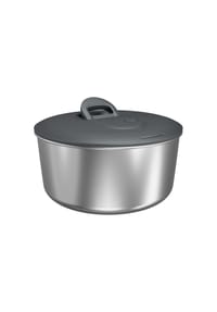 zyliss® - Easy Spin Salatschleuder Edelstahl L - Beluga Grey