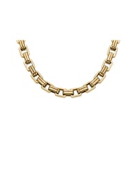 FOSSIL RAQUEL - Fossil Damenkette Raquel Bold Chains aus goldfarbenem Edelstahl, JF04954710 - GOLD