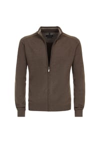 CASAMODA - Herren Strickjacke uni - Schwarz