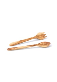 CONTINENTA - Salatbesteck No. 2, 2-tlg., Akazienholz, L 30.5 cm - Holzfarben