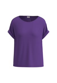 mey - Schlafanzug-Oberteil Pure Chic, U-Boot-Ausschnitt, für Damen - 1805 PURPLE
