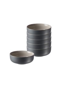 Ritzenhoff & Breker Müslischalen Jasper ø 14.0 cm 6er Set - JASPER - grau