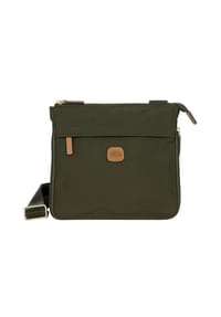 BRIC'S X-Collection - X-Collection Umhängetasche 26 cm mit Dehnfalte - olivgruen