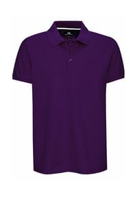 RUSTY NEAL® - Poloshirt Uni im klassischen Design - Anthrazit