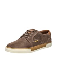 camel active - Veloursleder Halbschuhe - Taupe
