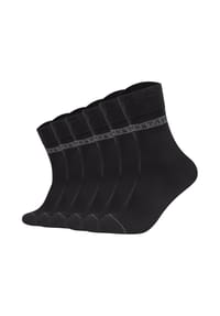 MUSTANG® - Herren Socken, 6er Pack - Casual Organic Cotton Socks, Crew Socken, uni - Jeans Mix