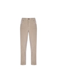 freshlions - Cordhose Yasmilda im einfarbigen Design - Beige