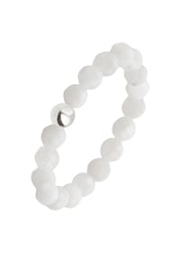 GOOD.designs - Perlenring Anti Stress Ring aus Naturstein - Amethyst