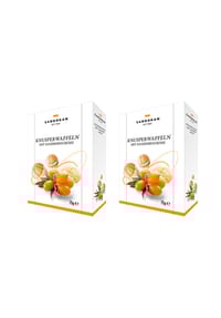 Sandokan - Knusperwaffeln mit Sanddorncreme 2er-Set - 