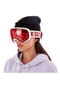 YEAZ Ski- und Snowboard-Brille rot/matt weiß BLACK RUN Bild 10