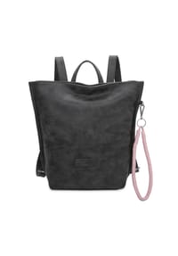 Fritzi aus Preußen Fritzi33N - Fritzi33N Vintage City Rucksack 35.5 cm - black idol