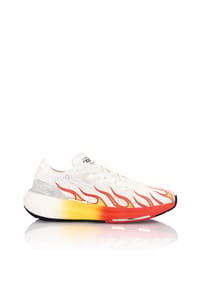 PLEIN SPORT - Lo-Top Turnschuhe FLAME - black/red