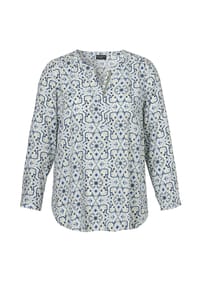 VIA APPIA -DUE- - Bluse Große Größen - salbei multicolor