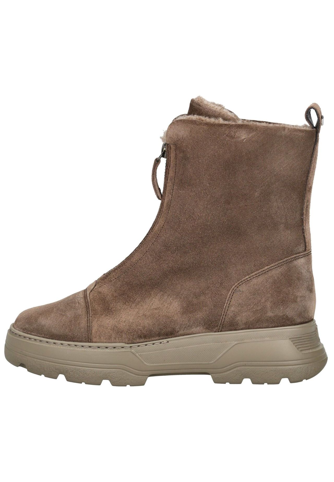 Paul Green Veloursleder Stiefelette, Braun, 38