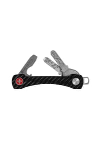 keycabins™ - Schlüsselhalter Carbon  S2 - black