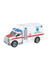 COFI - Jolly Ambulance Spielzeug Licht & Sound Fahrzeug Spielzeugauto - Mehrfarbig 25x15x10 cm