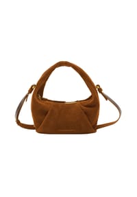 LES VISIONNAIRES Greta Mini Essential - Greta Mini Essential Handtasche Leder 23 cm - cognac