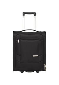 GLOBETROTTER LIESER - 2-Rollen-Trolley, Reißverschluss - BLACK