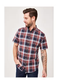 PADDOCK'S® - Freizeithemd mit Kurzarm aus reiner Baumwolle - blue check