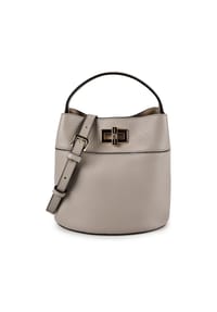 FURLA AMELIA - Beuteltasche, Leder, für Damen - CACHEMIRE GRAY