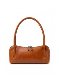 VIOLA CASTELLANI - Schultertasche - Camel-Tan