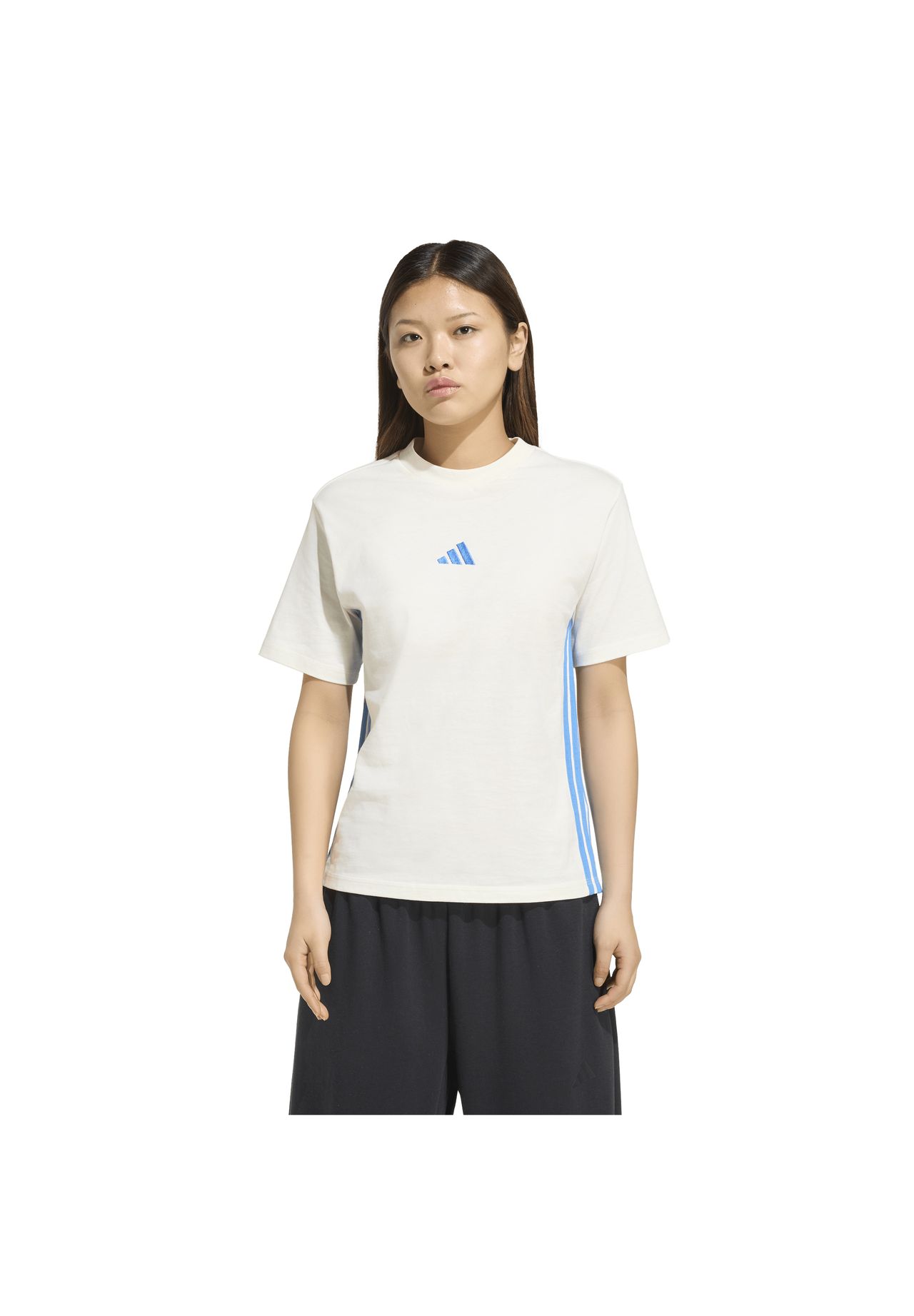 Adidas T-Shirt, Sportiv, FüR Damen, Weiß, S