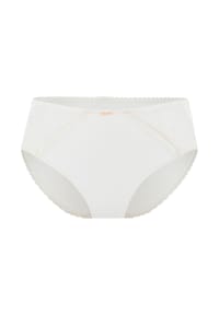 CONTURELLE felina - Mille Fleurs Klassischer Slip, Spitzenband, Schleife, für Damen - CREAM