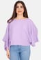 Seasons of April Damen MATHILDA MUSSELIN OVERSIZED Kurze Musselin Bluse, Boho, Bordüre, Oversized aus Baumwolle One Size Bild 2