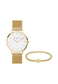 LIEBESKIND - Uhr & Armband Uhr & Armband Set - Minimalistic Beads - gold