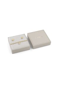 GUESS HEART LOCK - Damen Schmuck-Set "JUBS06011JWYGRHS", Edelstahl - GOLD