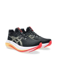 asics - Laufschuhe Gel-Nimbus 27, Pure Gel, für Herren - BLACK/KHAKI