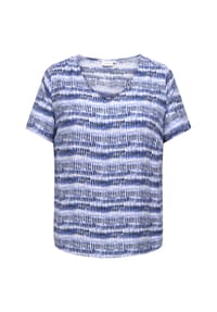 ONLY CARMAKOMA - T-Shirt Havana, V-Ausschnitt, für Damen - 177922002 CLOUD