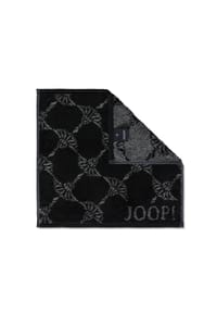 JOOP! CLASSIC CORNFLOWER Seifentuch 30x30 cm, Schwarz - JOOP! CLASSIC CORNFLOWER - Anthrazit