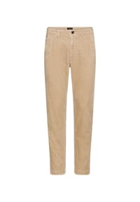 camel active - Regular Fit Chino Hose aus Cord - Beige