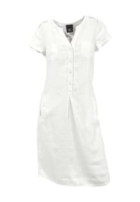 heine - Leinenkleid - gelb