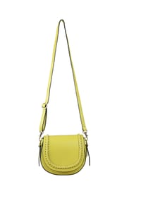 collezione alessandro® - Umhängetasche Zopf Made In Italy - blau